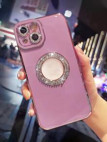 Funda para móvil con diseño de diamante de imitación
