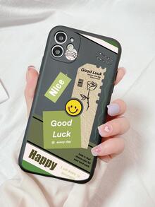 Vỏ điện thoại đồ họa chữ cái - Nhiều màu - Xem 2