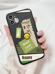 Vỏ điện thoại đồ họa chữ cái - Nhiều màu - Xem 1