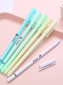 6pcs Mixed Color Gel Pen
