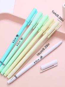 6pcs Mixed Color Gel Pen