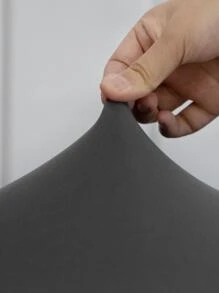 1/2 Pcs Solid Color Split Office Chair Cover, Modern Minimalist Polyester Split Office Chair Slip Cover Suitable For Office, Study Room, Home Use