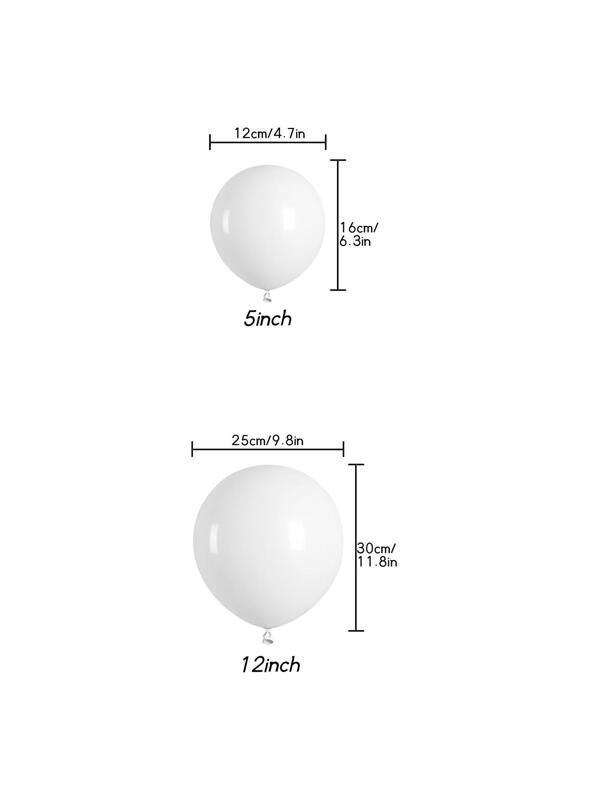 177pcs Mixed Color Balloons Birthday Party Balloon Set SHEIN USA