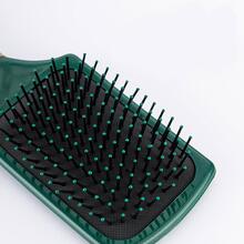 1pc PP Wide Tooth Comb, Modern Portable Hair Comb For Daily Life - Green - View 7