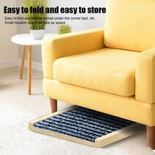 Dog Ramp for Bed Car Ramp Folding Pet Ramp Dog Stairs Cat Ramp Portable Dog Step - Black - View 8