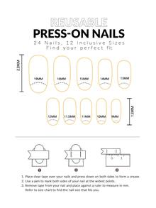 Get Glamorous With 24pcs Long Almond Star Decor Full Cover Fake Nail Set - Multicolor - View 7