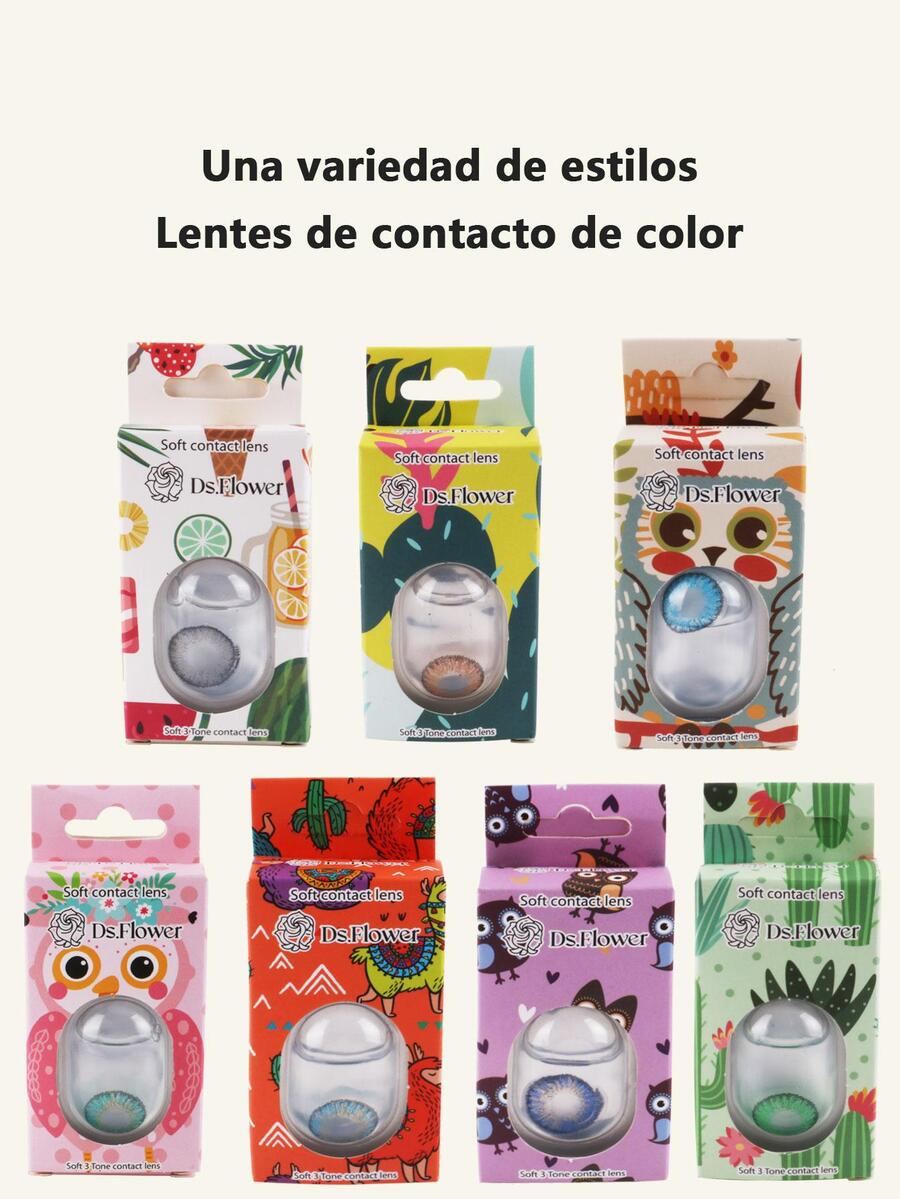 1 CAJA DE PUPILENTE DE DIFERENTES COLORES INCLUYE SUS ACCESORIOS te los damos surtidos - Verde - Ver 1