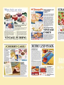 Waka Waka 50張的材料紙書 - 黃色 - 查看 3