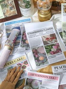 Waka Waka 50張的材料紙書 - 黃色 - 查看 4