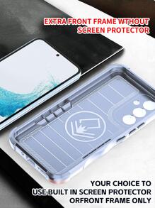 Ốp điện thoại chống rơi bằng nhựa PC phối màu, phiên bản quốc tế, không phải phiên bản nội địa. - Hoa hồng vàng - Xem 4