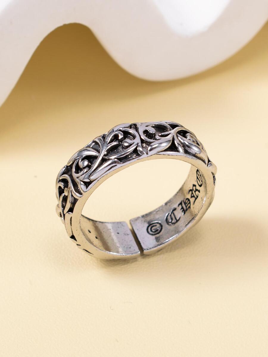 Vòng chi tiết kết cấu - Đen và trắng - Xem 1