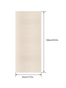 1卷纯色墙纸装修贴纸撕拉墙板墙纸壁纸春季装饰用品让你的家焕然一新拉玛装饰贴纸 - 米色 - 查看 2