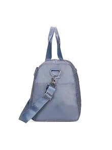 Bolsa de viaje polvoriento azul moda guateado detalle doble asa cremallera deportivo - Neblina azul - Ver 2