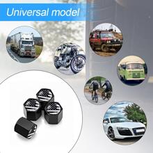 4入組美式旗汽車輪胎閥門莖,防銹密封通用閥門莖適用於汽車,自行車,卡車和摩托車,車輪&輪胎 - 紅色 - 查看 3