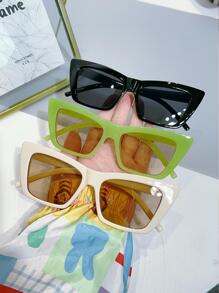 3 cặp kính thời trang mắt mèo nữ dùng ngoài trời - Nhiều màu - Xem 1