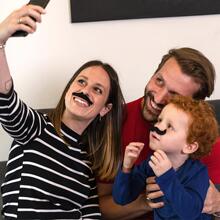 Râu Tự Dính, Bộ 48 Râu Tự Dính, 16 Loại Khác Nhau, Râu Dính, Râu Giả Dự Tiệc, Dành Cho Các Bữa Tiệc Khác Nhau, Hóa Trang, Lễ Hội Hóa Trang (Nhiều Màu) - Nhiều màu - Xem 4