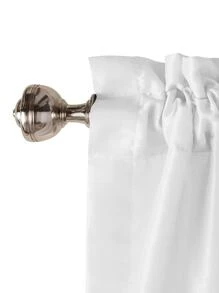 1pc Floral & Chicken Print Window Valance, Modern Polyester Curtain Valance For Home - Multicolor - View 6