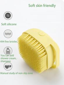 1 pieza Masaje Cepillo para aplicar champú - Azul - Ver 3