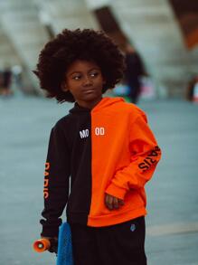 Toddler Boy Winter Coats - Naranja - Ver 2