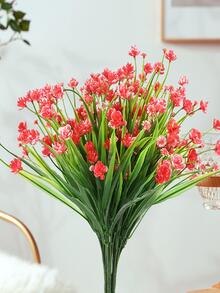 1pc Artificial Flower - Red - View 6