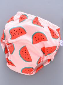 Pantalones de entrenamiento de pañales para bebés - Rojo - Ver 3