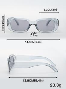 cặp kính râm thời trang gọng vuông - Nhiều màu - Xem 4