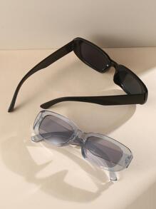 cặp kính râm thời trang gọng vuông - Nhiều màu - Xem 3