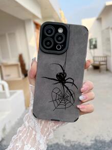 Spider Pattern Phone Case - Multicolor - View 1