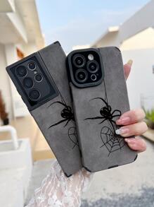 Spider Pattern Phone Case - Multicolor - View 3