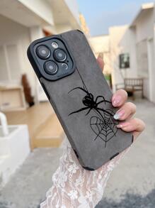 Spider Pattern Phone Case - Multicolor - View 2