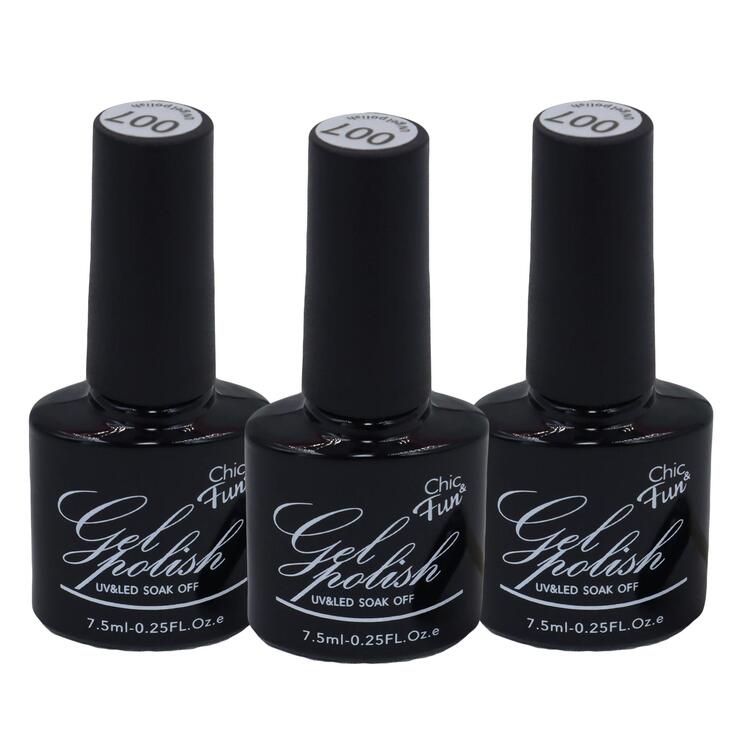 Chic & Fun Nail Polishes - Black - View 1
