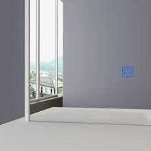 ECACAD 39.4" Modern Vanity Set With Mirror And Lights Makeup Dressing Table With Drawers White - With Light - View 8