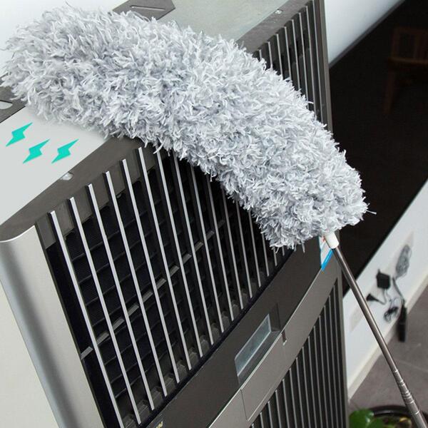 4pcs/1set, ultra fine fiber dust collector cleaning kit, with extension