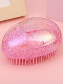 1pc Women Glitter Fashionable Hair Comb For Daily Life