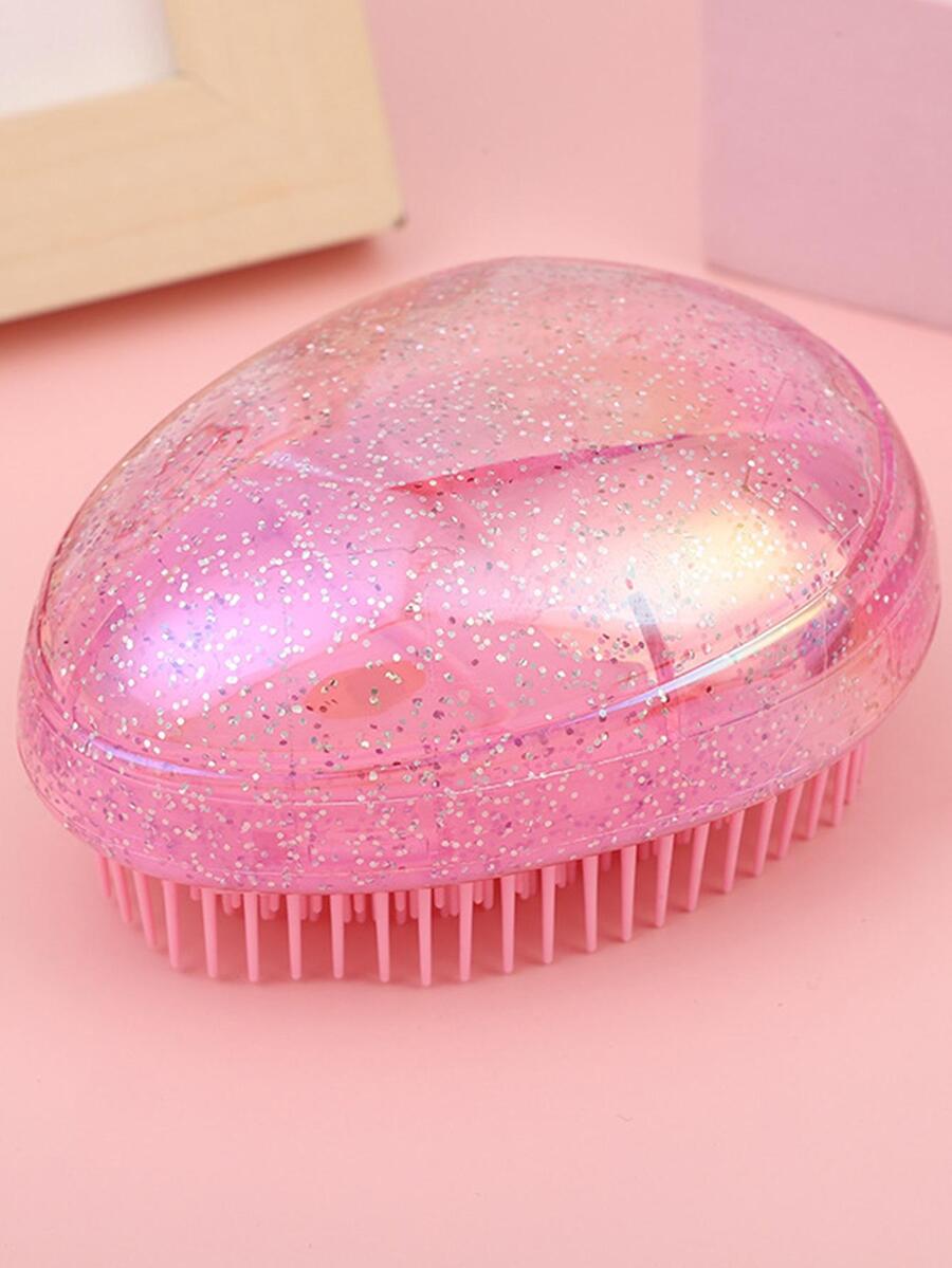 1pc Women Glitter Fashionable Hair Comb For Daily Life