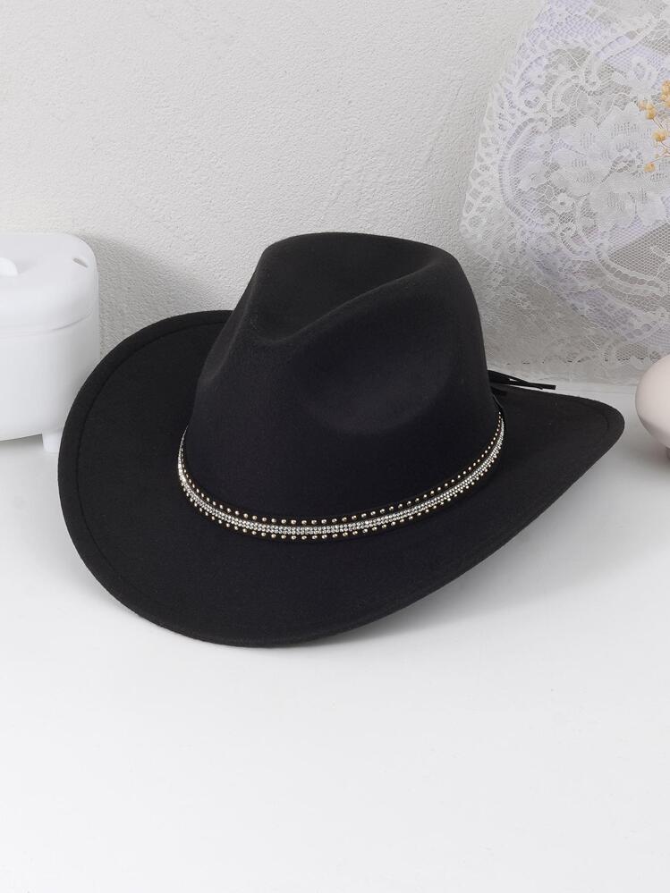 ITODA Cappello da Cowboy Occidentale Unisex Cappello da Spiaggia a Tesa