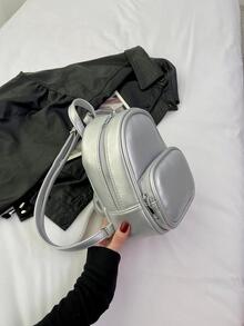 Casual Kids' Backpack - Silver - View 8