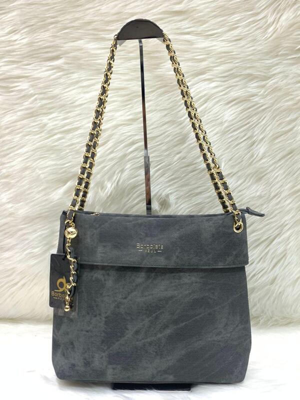 Moda bolsa feminina bolsa de ombro material jeans