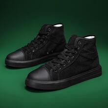 新款2023男士高上衣帆布鞋時髦和耐用適用於四季