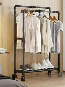 WHICHLIFE Móc treo quần áo có thể tháo rời đa chức năng 1 cái - màu đen - Xem 3