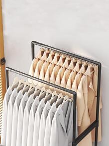 WHICHLIFE Móc treo quần áo có thể tháo rời đa chức năng 1 cái - màu đen - Xem 4