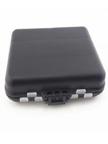 Hộp đựng mồi câu cá mini - màu đen - Xem 3