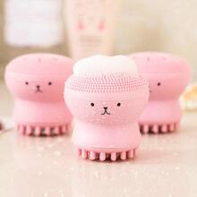 Makeup Brush,1Pc Random Color Cute Little Octopus Face Wash Brush Facial Cleaning Brush Facial Cleanser Makeup Remover Massage Brush Soap Bubbler,Skincare,Room Decor,Home Decor,Bedroom Decor,Bathroom,Christmas Gifts,Bathroom Decor,Travel,Travel Stuff,Wedding,Christmas Party,Mom Gifts,Home,Room,House Decor,Christmas Gift,Gifts For Mom,Birthday,Pink Room Decor,Living Room Decor,Bedroom,Gifts For Men,Dad Gifts,Mushroom,New Years,Mom,Accessories,Gifts For Dad,Friends,Funny Gift - Multicolor - View 7