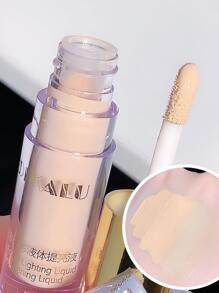 DIKALU Liquid Concealer, 1Pc High Coverage Moisturizing Facial Makeup Product Liquid Light Weight Concealer Full Coverage - 02 Butter - View 2