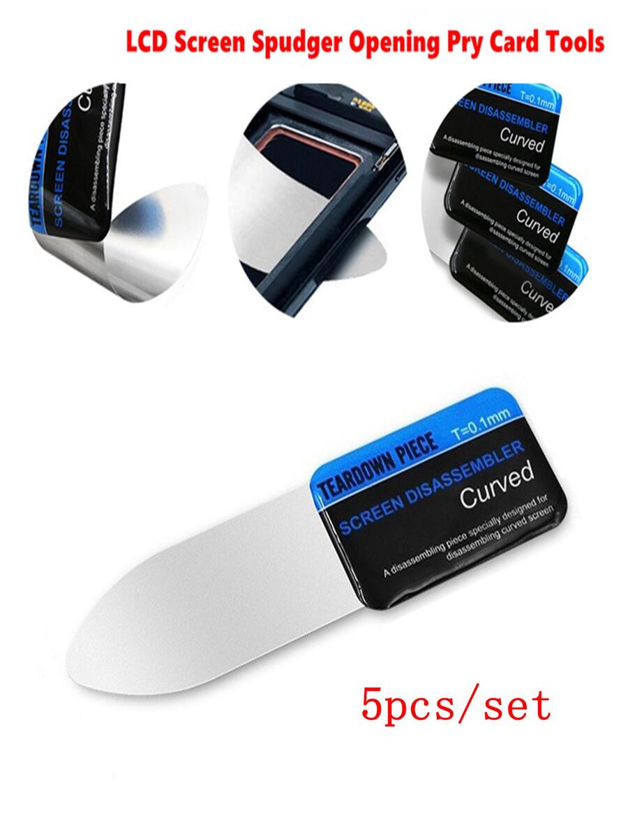 1pc Black Disassembly pry Phone Repair Tool - Black - View 1