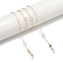 Feest 1pc Vrouwen Ster Decor Modieuze Brillenketting Voor Dagelijkse Decoratie Brillen Accessoires Voor Vrouwen