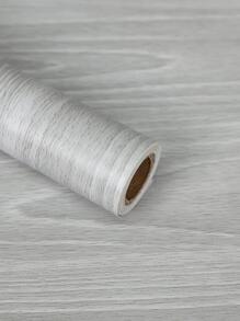 1 Giấy Dán Tường PVC, Keo Dán Tường In Gỗ Hiện Đại Cuộn Cho Gia Đình - Màu Xám nhạt - Xem 1