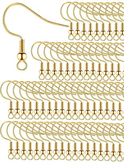 100pcs/set Casual Stainless Steel Ear Hook For Women For DIY Jewelry Making