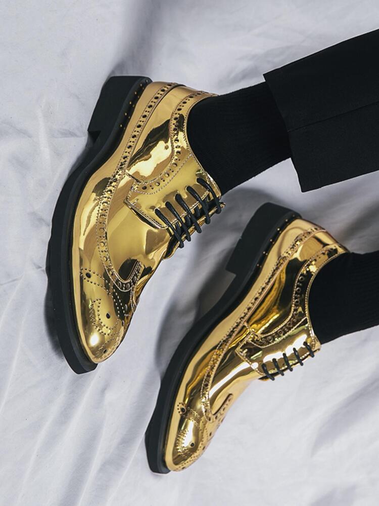 gold mens dress shoes Stacy Adams Swagger Gold Men's Dress Shoe Gold
