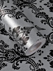 1卷卷轴图案墙纸 装修贴纸 撕拉墙板 墙纸 壁纸 春季装饰用品 刷新你的家 节日装饰贴纸 礼物 生日 毕业 - 彩色 - 查看 2